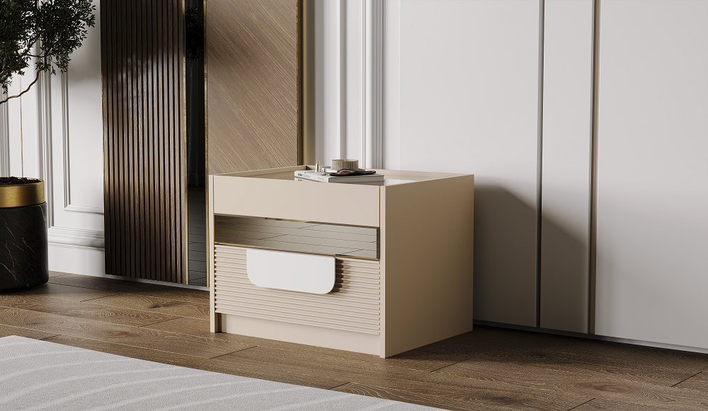 Гарнитур спальный Mebel Luxe Кавелла бежевый купить,NaN