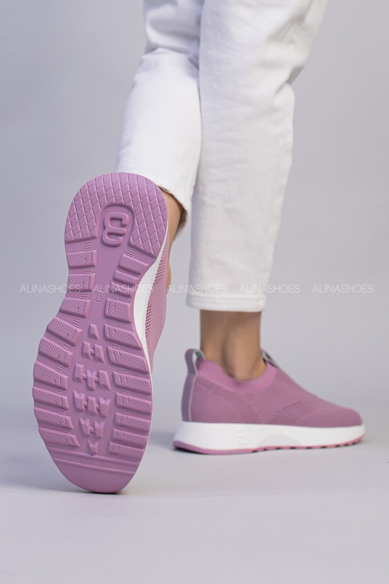 Слипоны alinashoes purple 36 купить,NaN