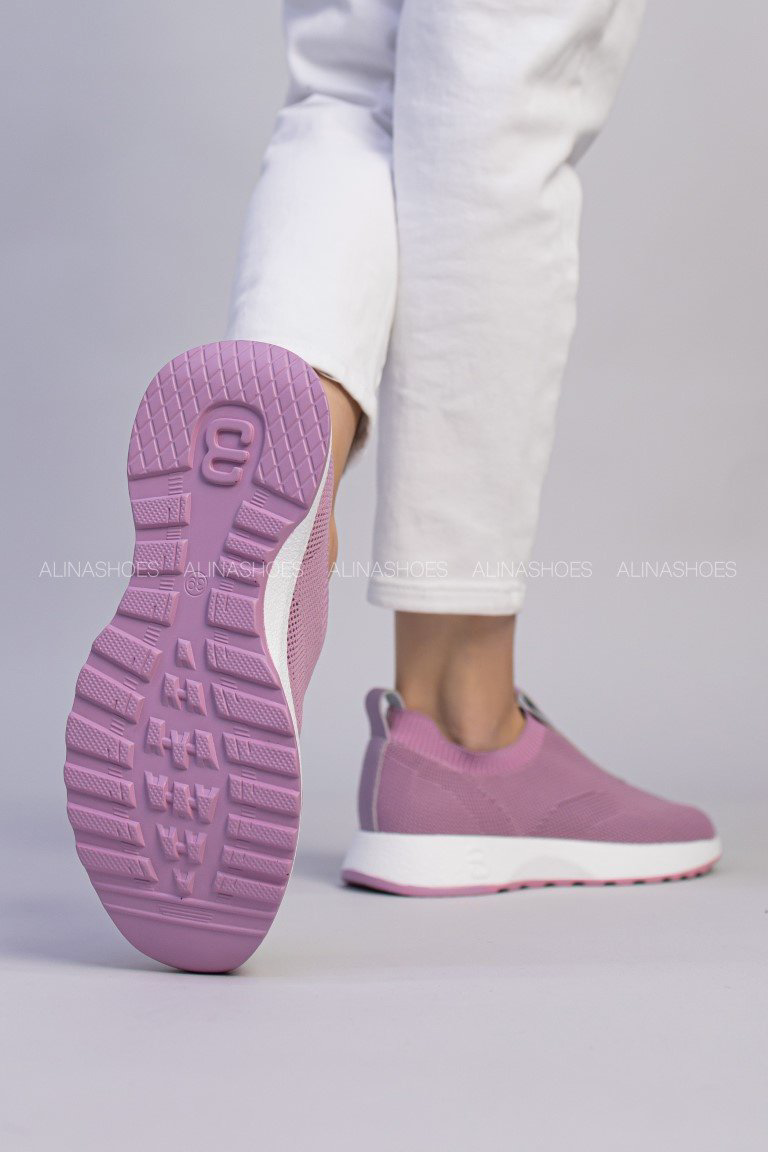 Слипоны alinashoes purple 36 купить,NaN