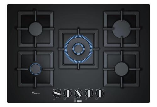 Газовая варочная поверхность Bosch PPQ7A6B20 черная