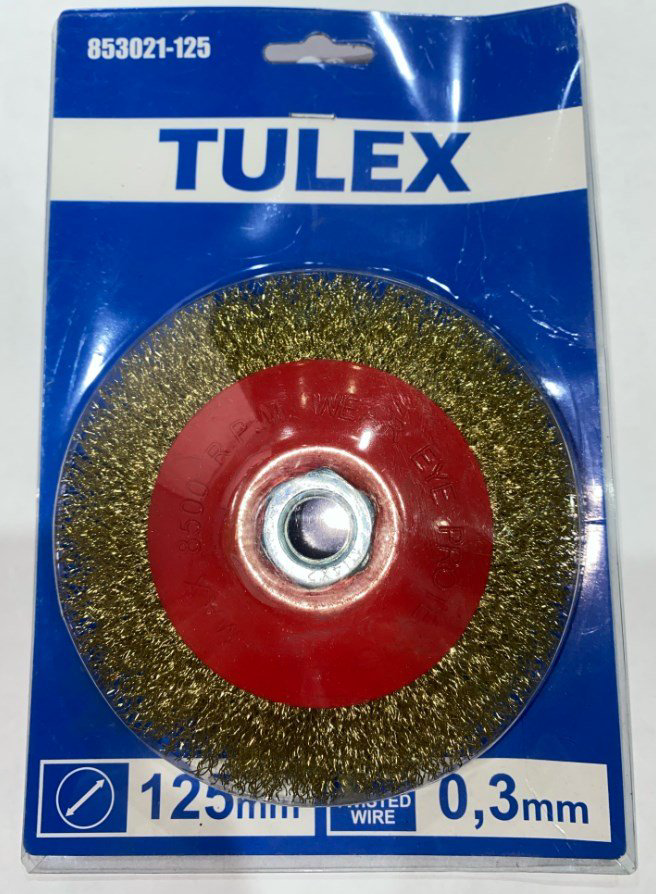 Tulex чашечная щетка 853021-125 125x14 мм 1 шт купить,NaN
