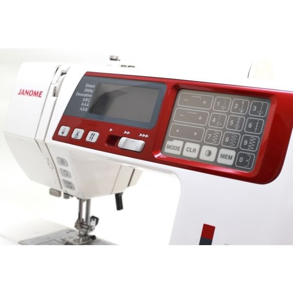 Швейная машина Janome 4120QDC красный - ForteMarket Швейная машина Janome 4120QDC красный купить,0