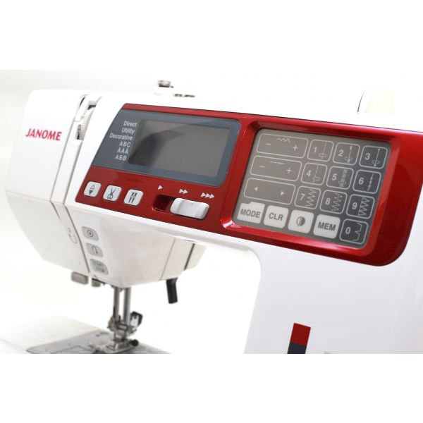 Швейная машина Janome 4120QDC красный купить,NaN