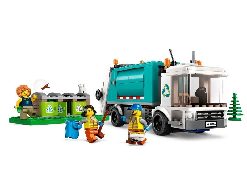 Конструктор Lego City Утилизационный грузовик 60386 261 деталь