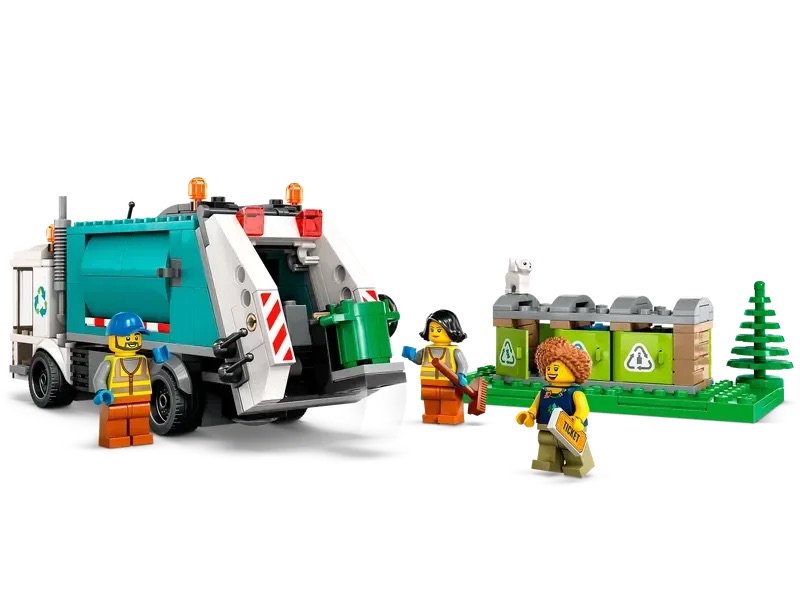 Конструктор Lego City Утилизационный грузовик 60386 261 деталь