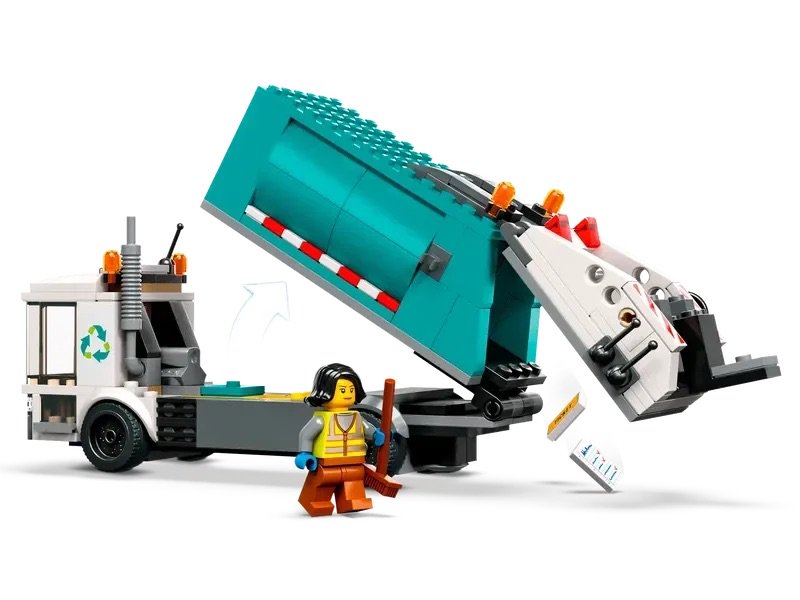 Конструктор Lego City Утилизационный грузовик 60386 261 деталь