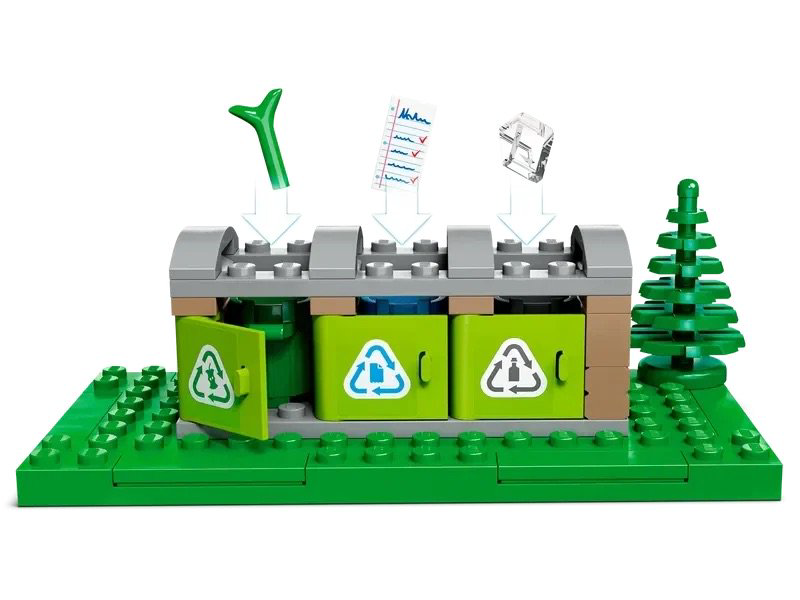 Конструктор Lego City Утилизационный грузовик 60386 261 деталь купить,22490