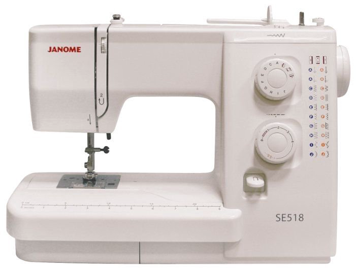 Швейная машина Janome SE518 белая купить,NaN