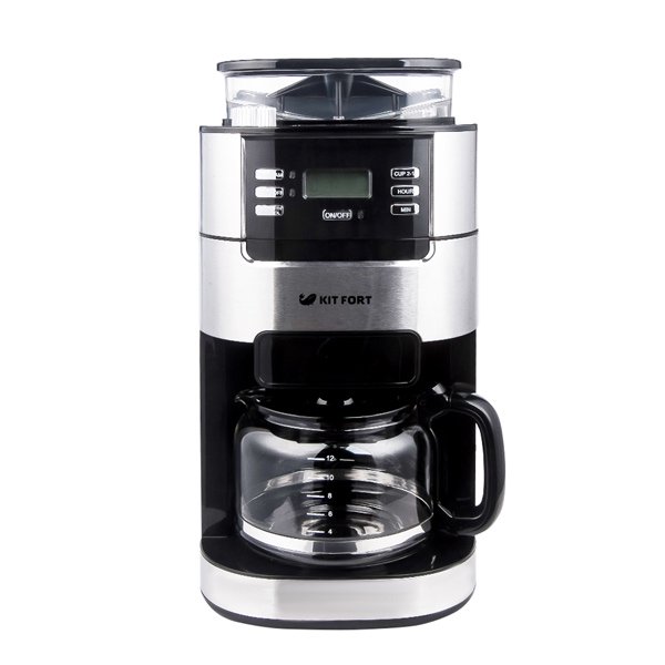 Кофемашина Kitfort KT-720 черная - ForteMarket Кофемашина Kitfort KT-720 черная купить,0
