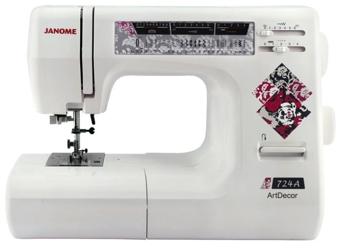 Швейная машина Janome ArtDecor 724А белая