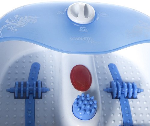 Массажная ванночка для ног Scarlett SC-FM20104 голубая купить,NaN