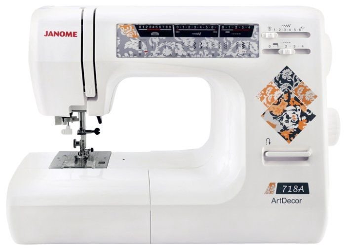 Швейная машина Janome ArtDecor 718А белая