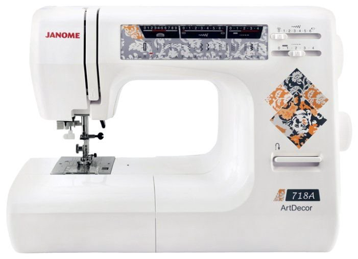Швейная машина Janome ArtDecor 718А белая
