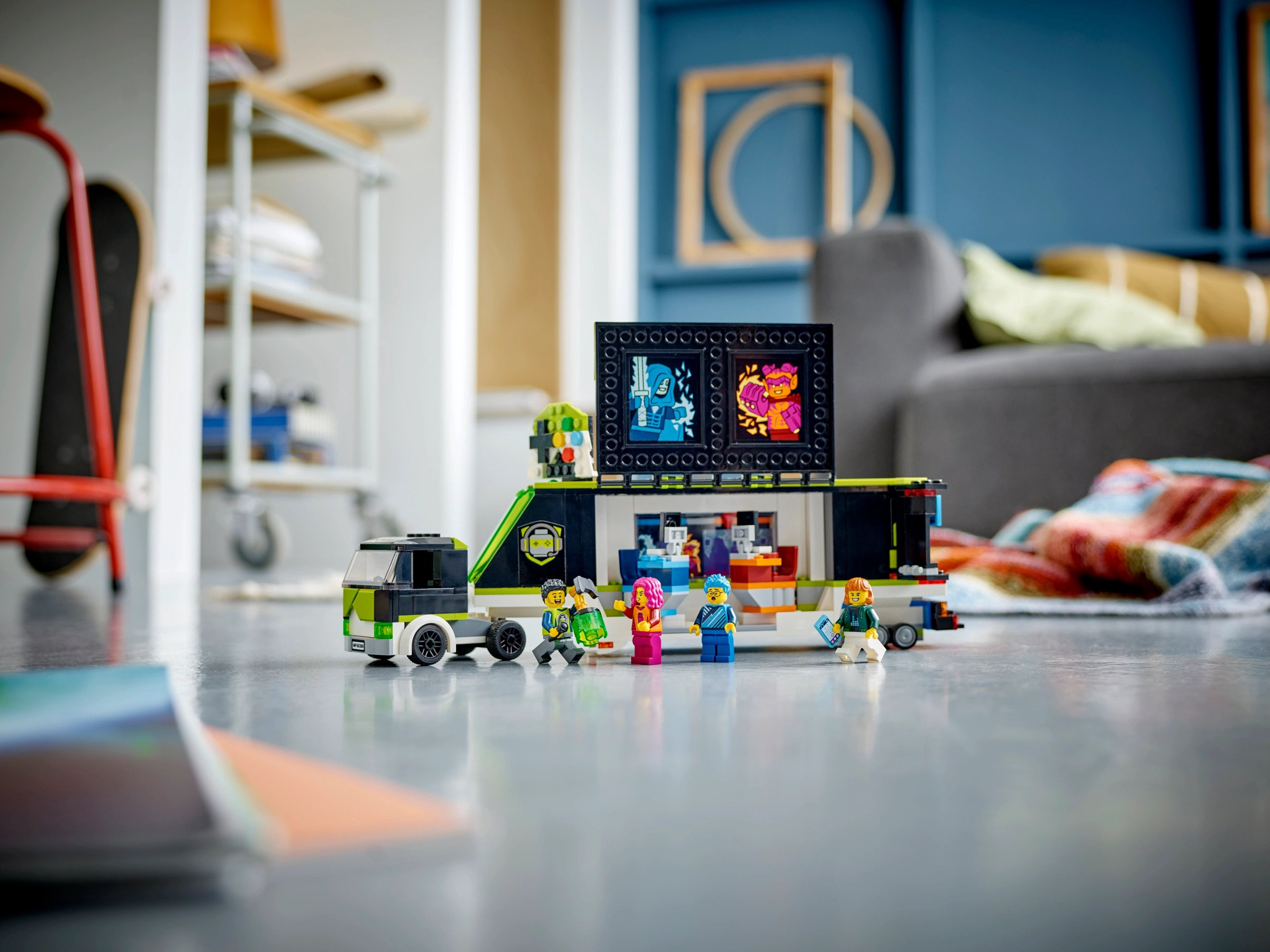 Конструктор Lego City Игровой турнирный грузовик 60388 344 детали купить,NaN