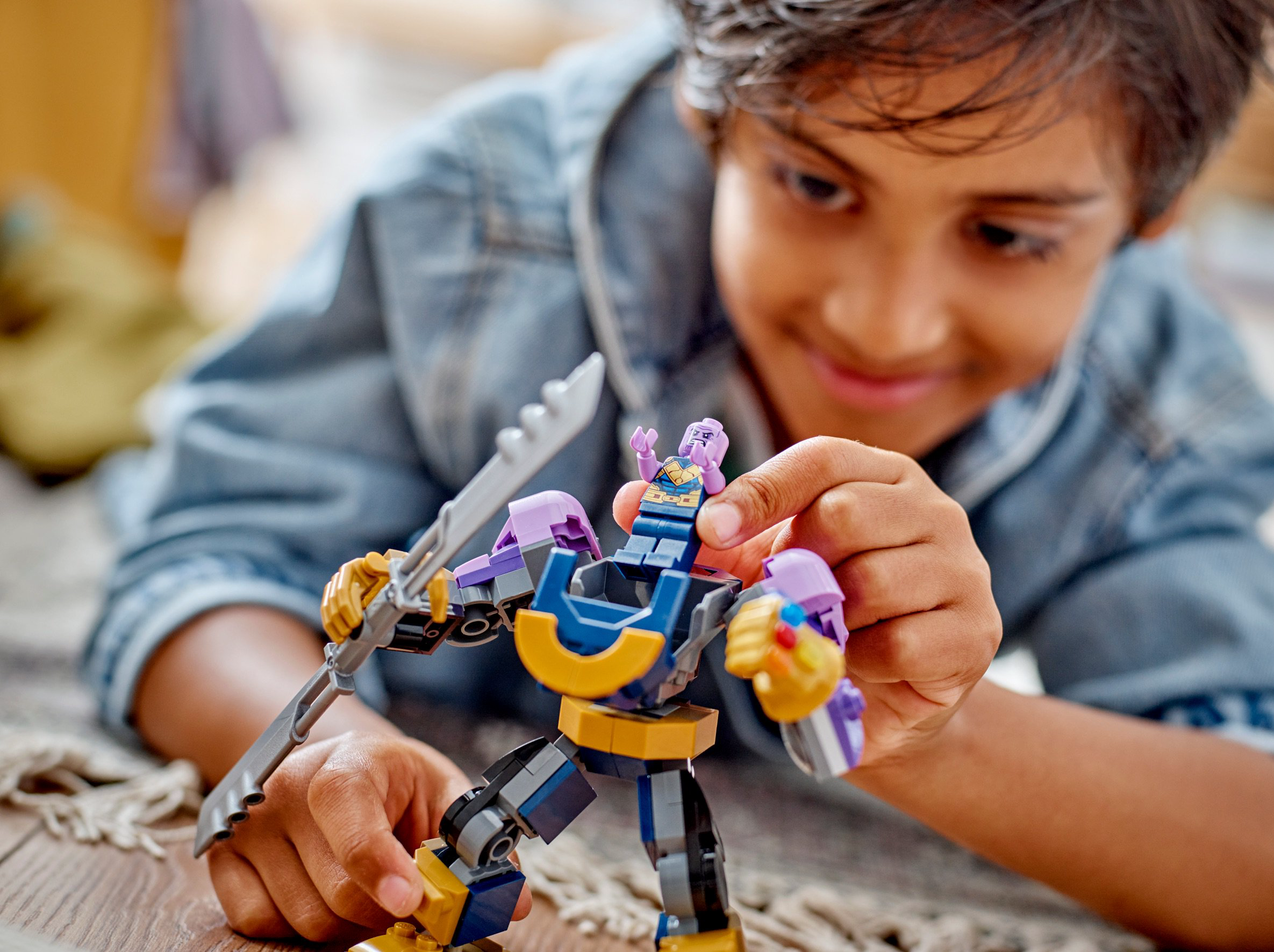 Конструктор Lego Super Heroes Меховая броня Таноса 76242 113 деталей купить,NaN