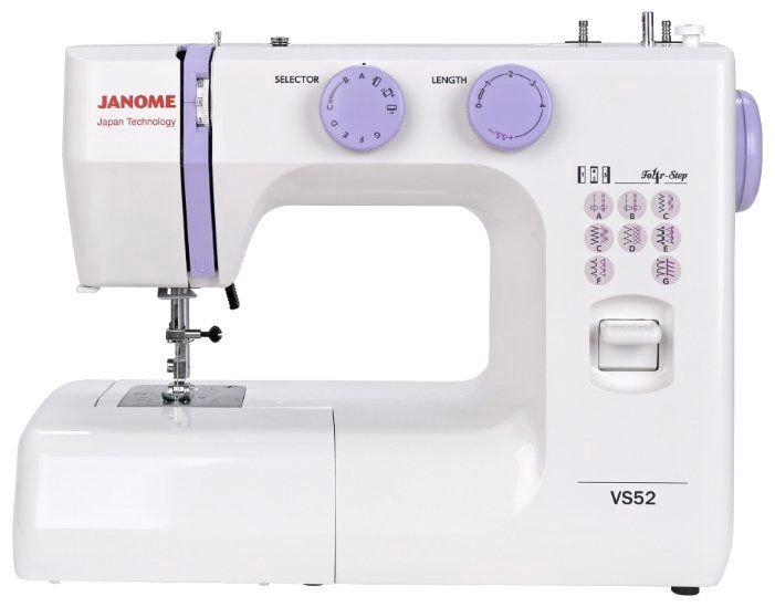 Швейная машина Janome VS54S белая