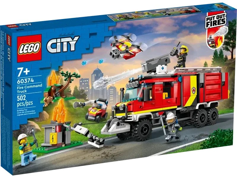 Конструктор Lego City Пожарная машина 60374 502 детали купить,NaN