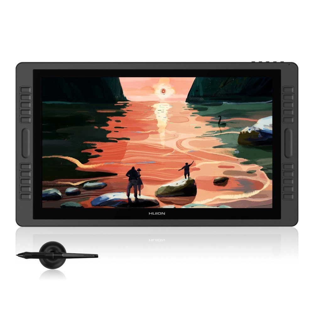 Графический планшет Huion Kamvas Pro 22 черный купить,NaN