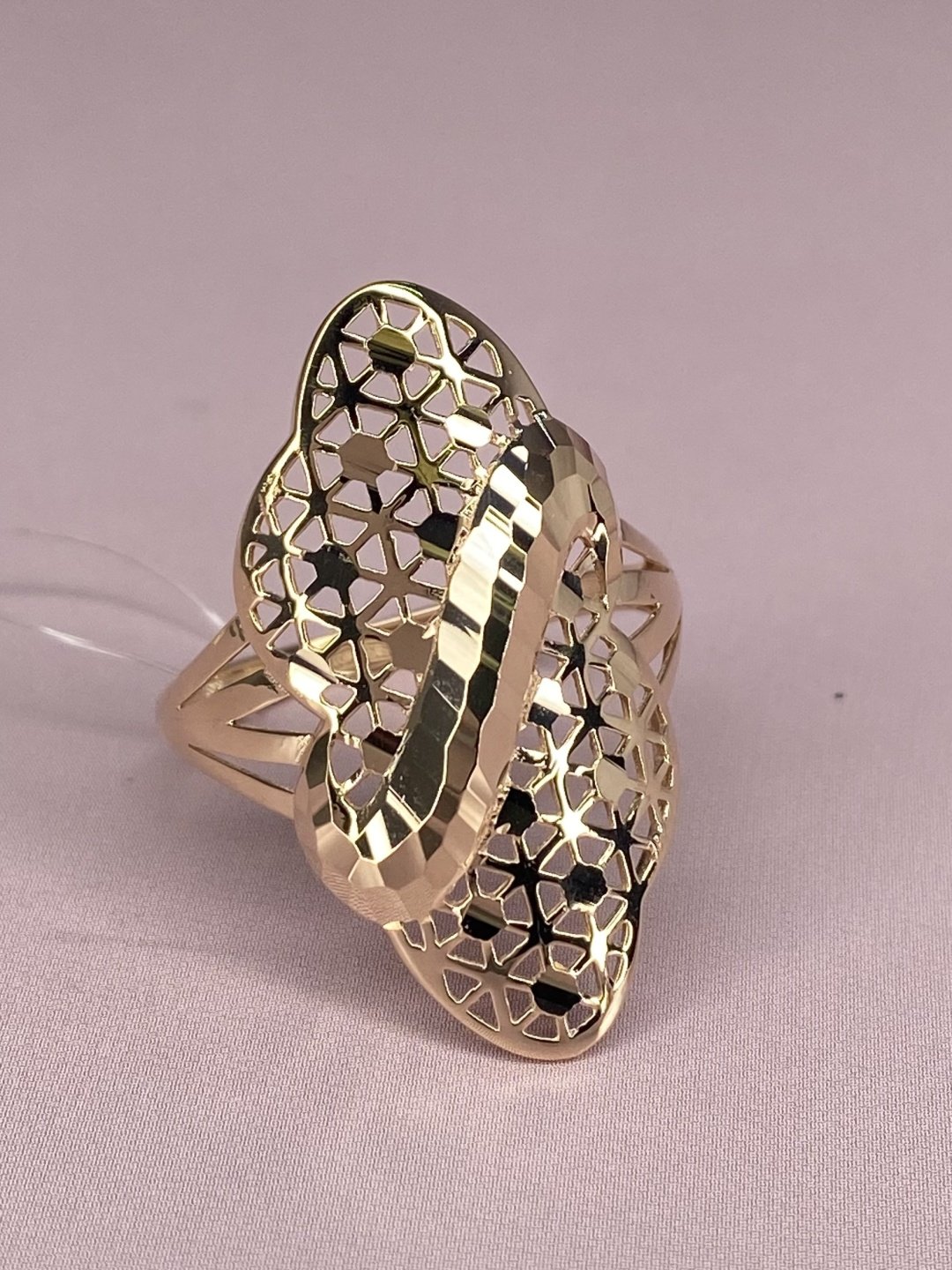 Кольцо Diamond Union Diamond exclusive размер 19.5 вес 2.54 г золото, без вставок купить,NaN