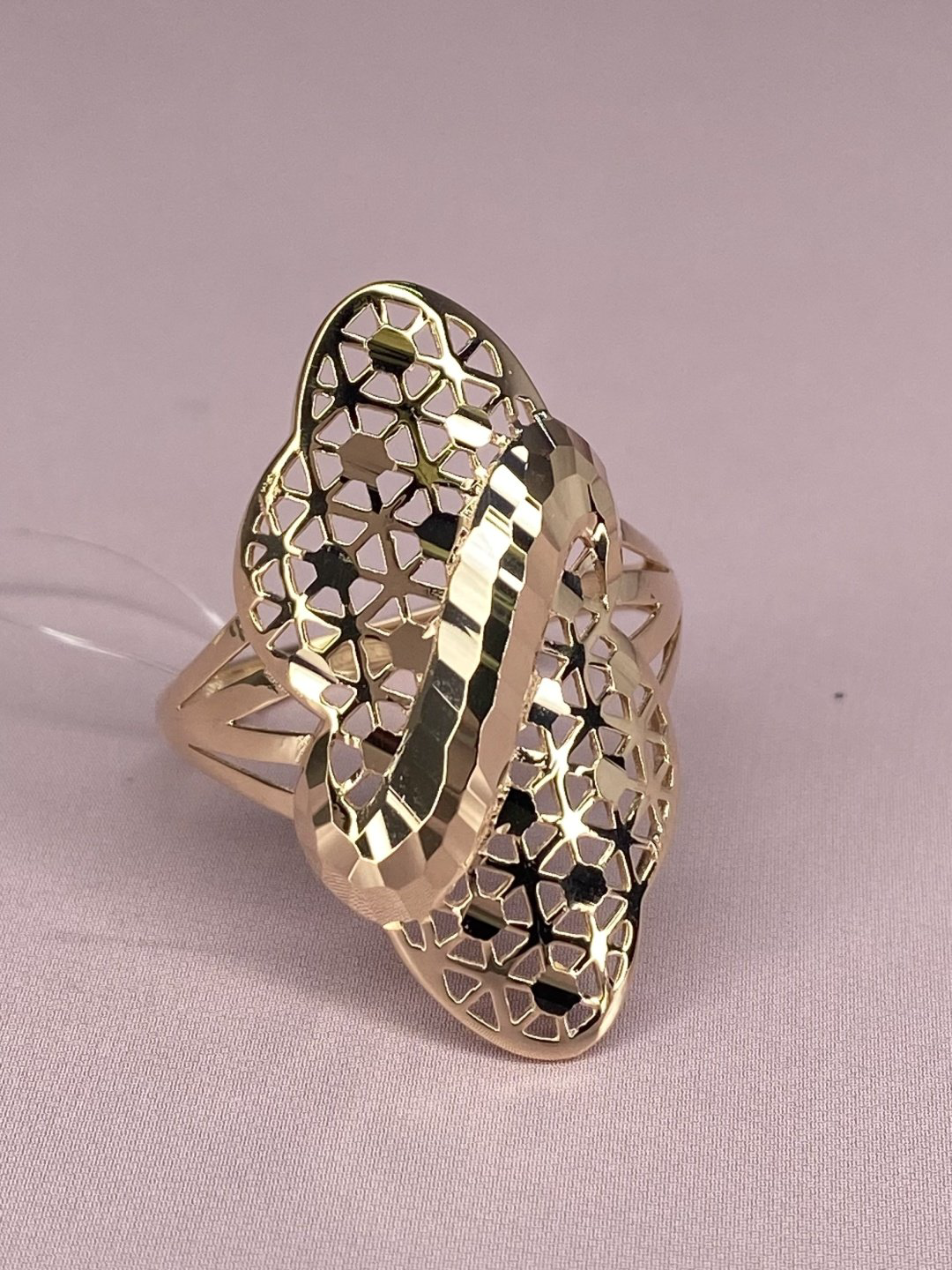 Кольцо Diamond Union Diamond exclusive размер 19.5 вес 2.54 г золото, без вставок купить,NaN