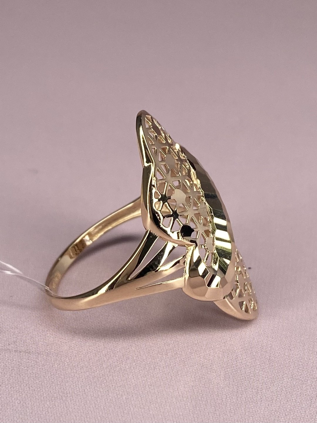 Кольцо Diamond Union Diamond exclusive размер 19.5 вес 2.54 г золото, без вставок купить,NaN