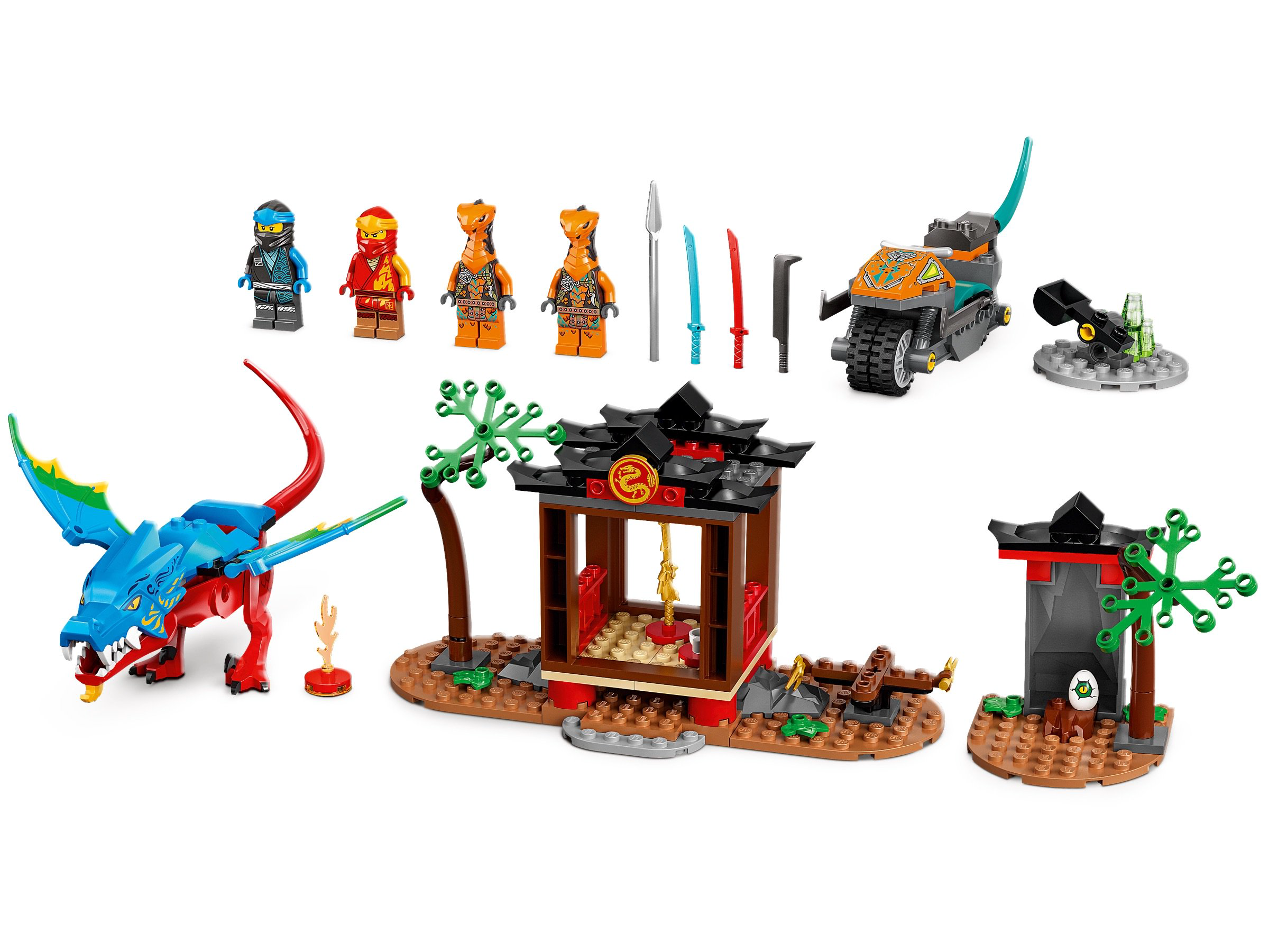 Конструктор Lego Ninjago Драконий храм ниндзя 71759 161 деталь купить,31990
