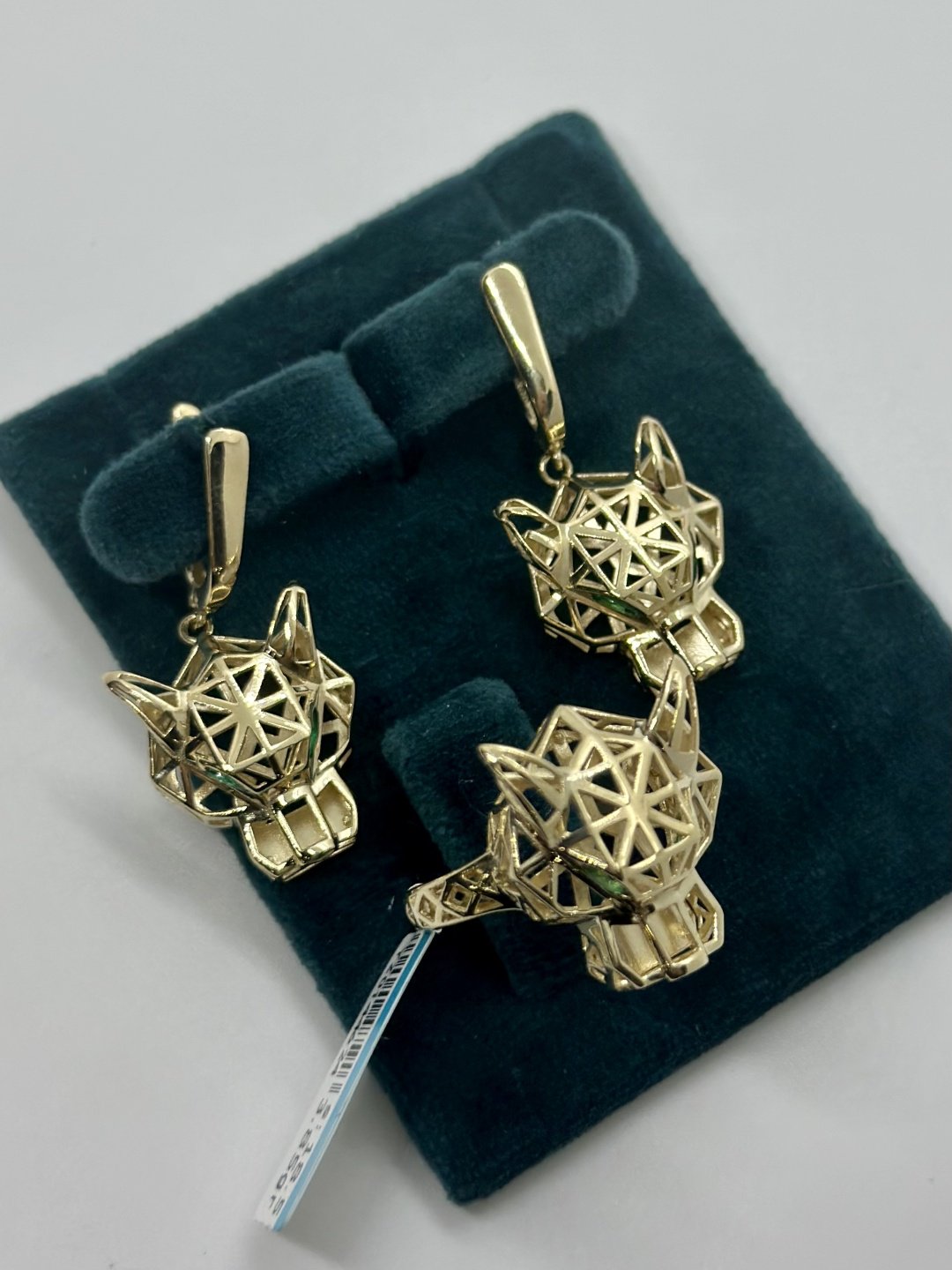 Zhanar Gold Комплект золото барс вес 9.69 золото, без вставок купить,723200