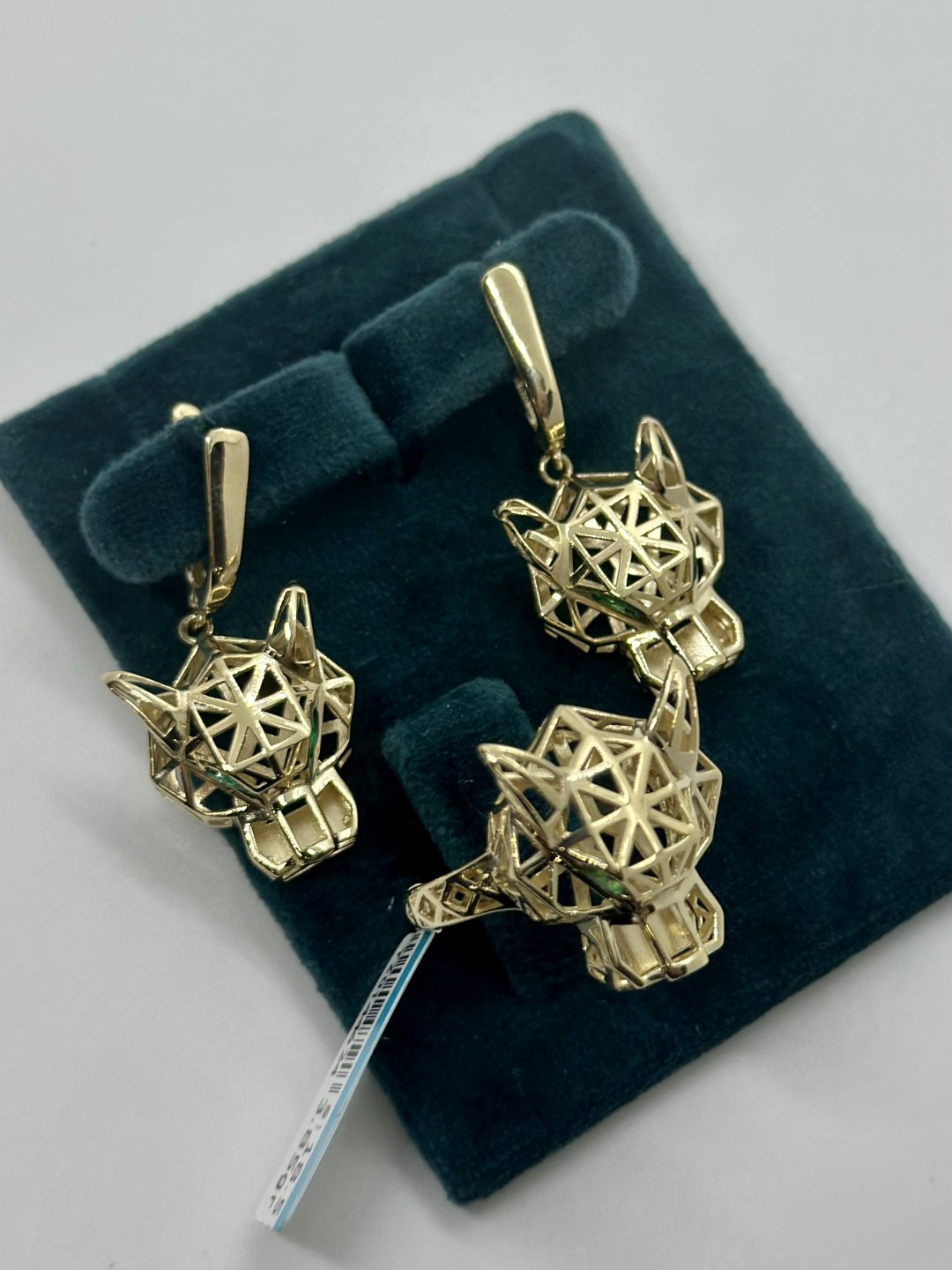 Zhanar Gold Комплект золото барс вес 9.69 золото, без вставок купить,723200