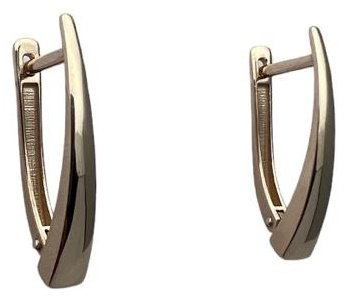 Серьги Iris 111755-678 вес 2.1 г золото, без вставок купить,NaN