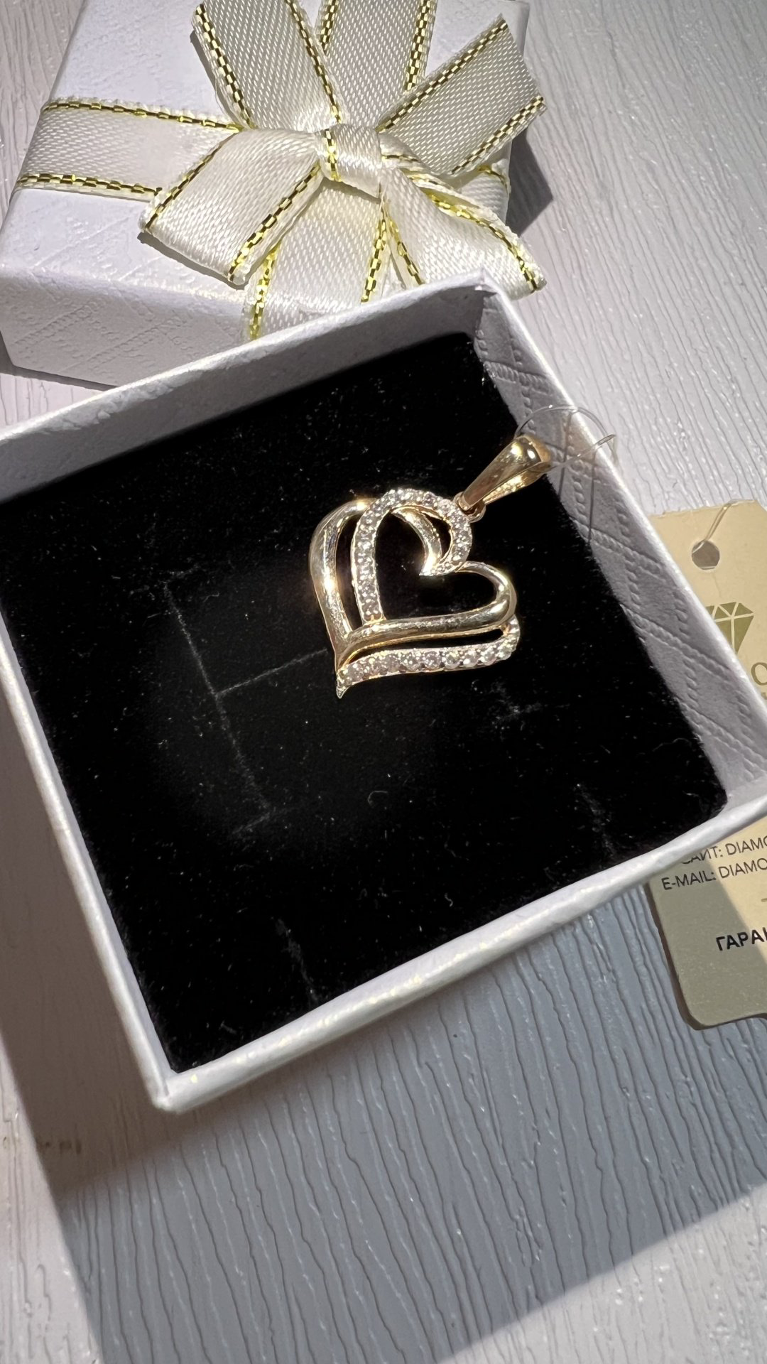 Подвеска Guliko Gold 554752 вес 1.41 г золото, без вставок купить,NaN