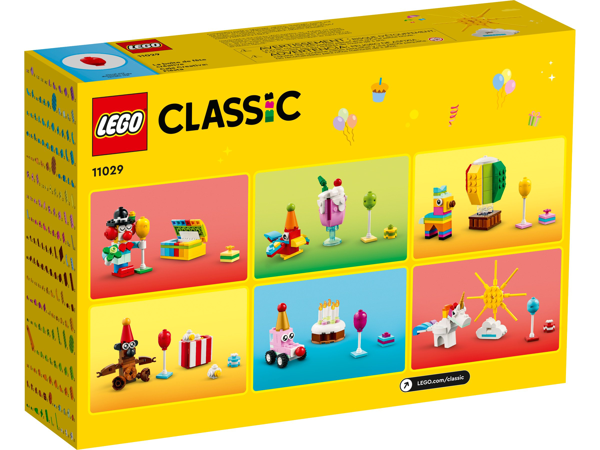 Конструктор Lego Classic Творческая вечеринка 11029 900 деталей купить,NaN