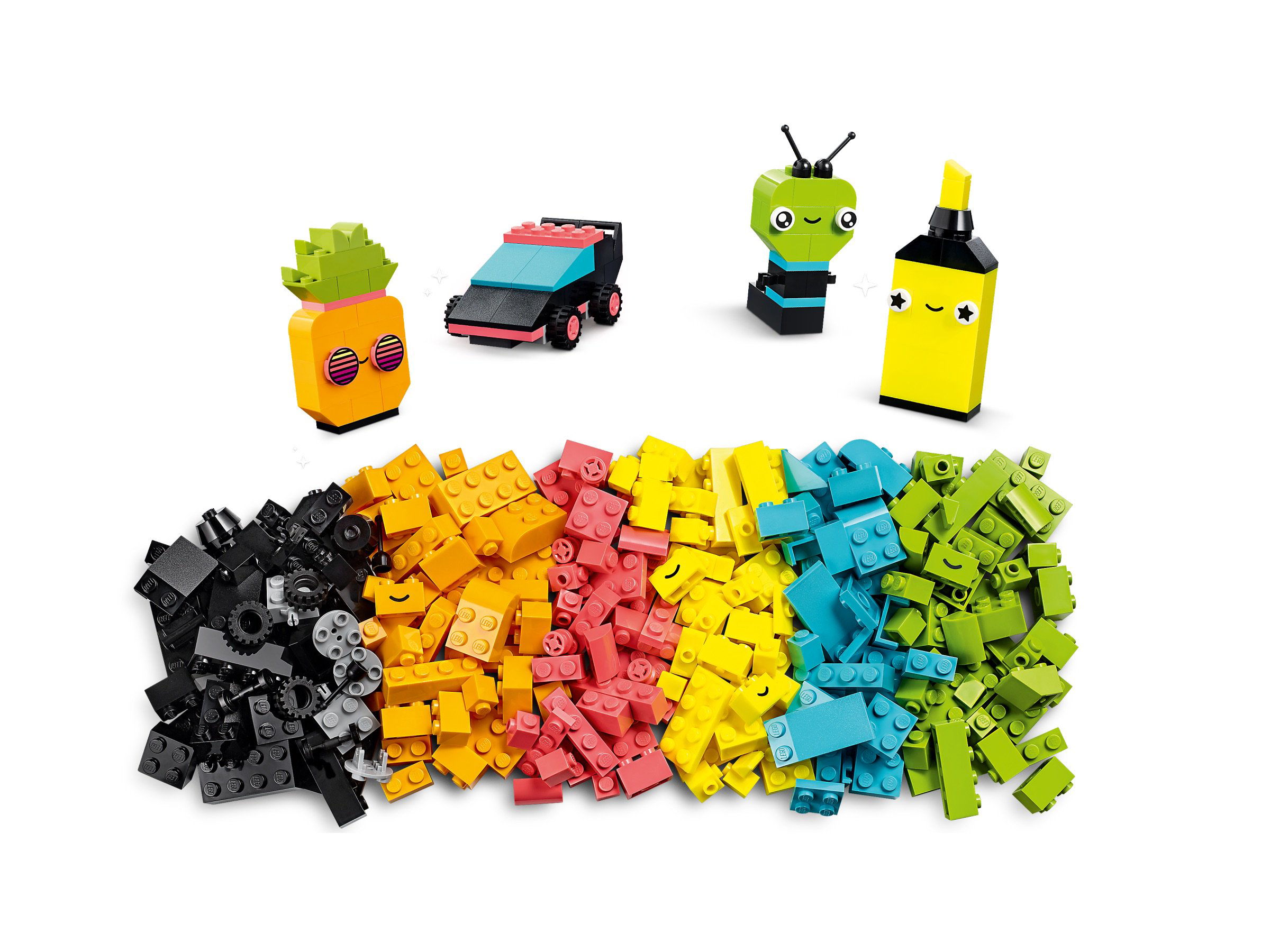Конструктор Lego Classic Креативное неоновое веселье 11027 333 детали купить,14400