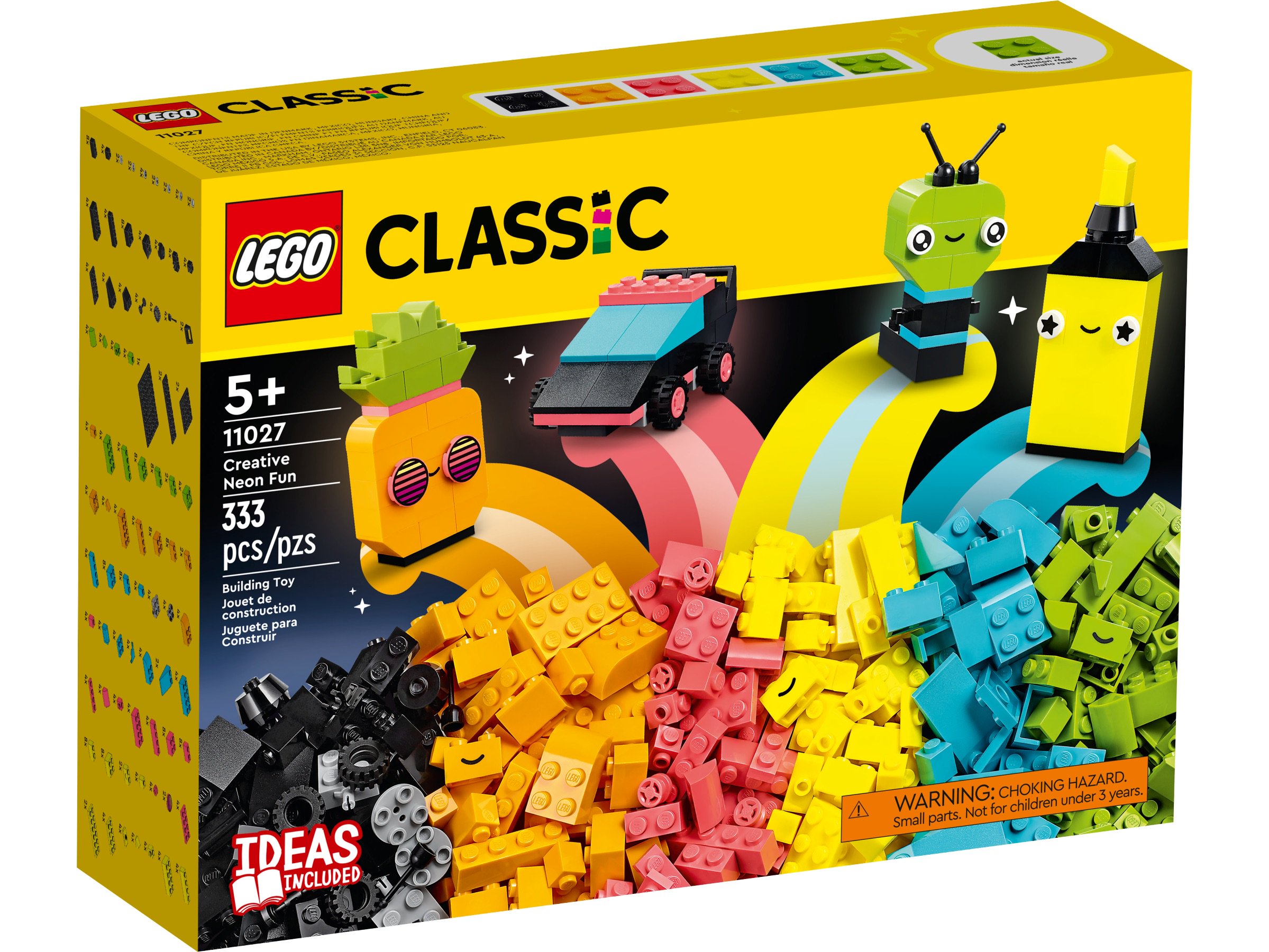 Конструктор Lego Classic Креативное неоновое веселье 11027 333 детали купить,14400