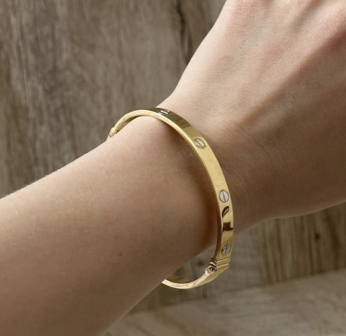 Браслет Ali Gold 00029 длина 18 см, вес 9.1 г золото, плетение отсутствует купить,678950