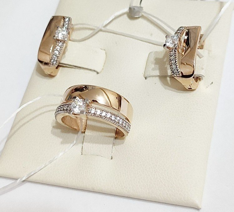 Diamond 905379 вес 5.03 г золото, фианит купить,NaN
