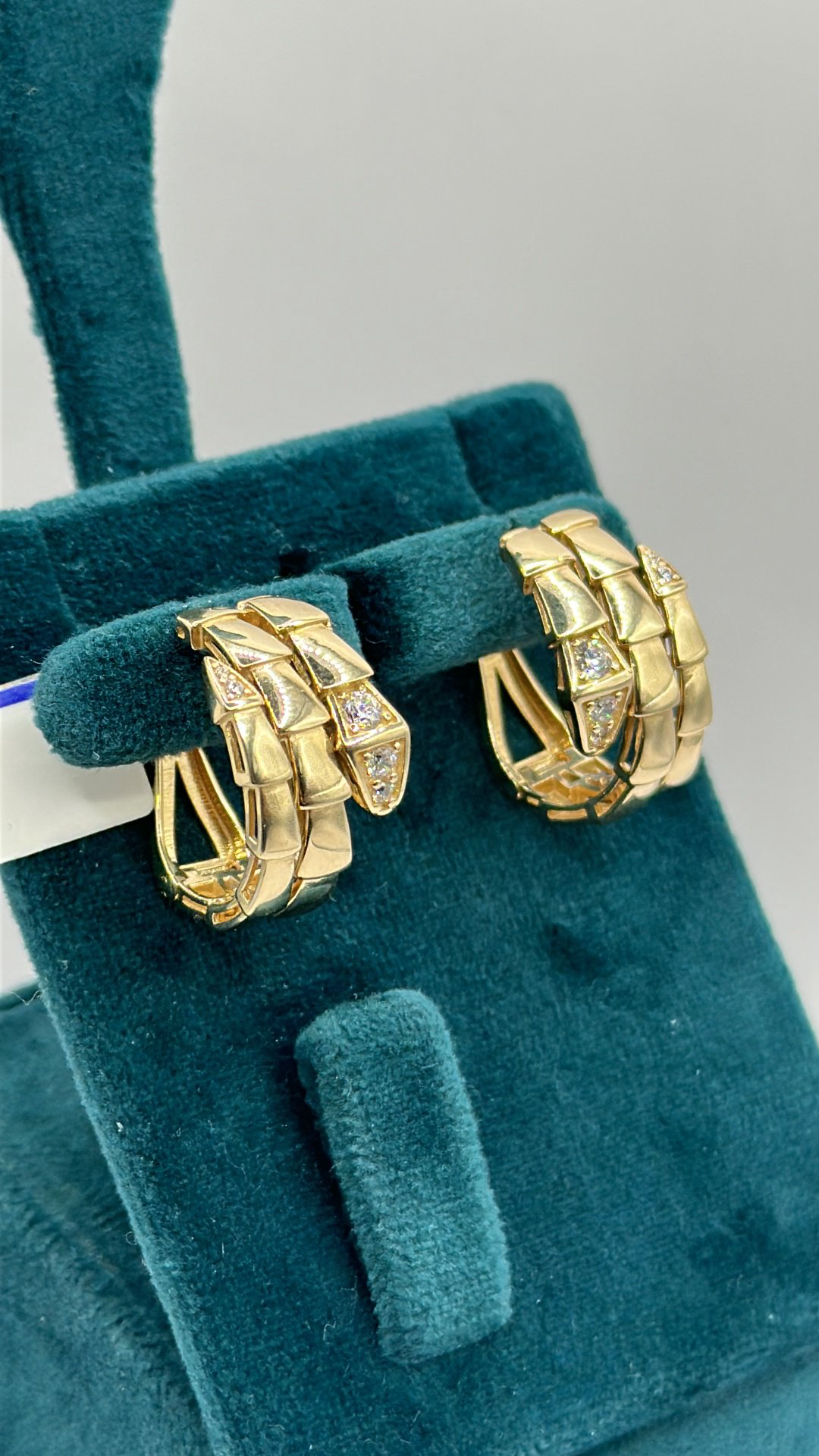 Серьги Ali Gold серьги золото детские конго комплект 585 гвоздики россии бриллиант италия италии змейка жылан Italy вес 6.75 г золото, фианит купить,540000