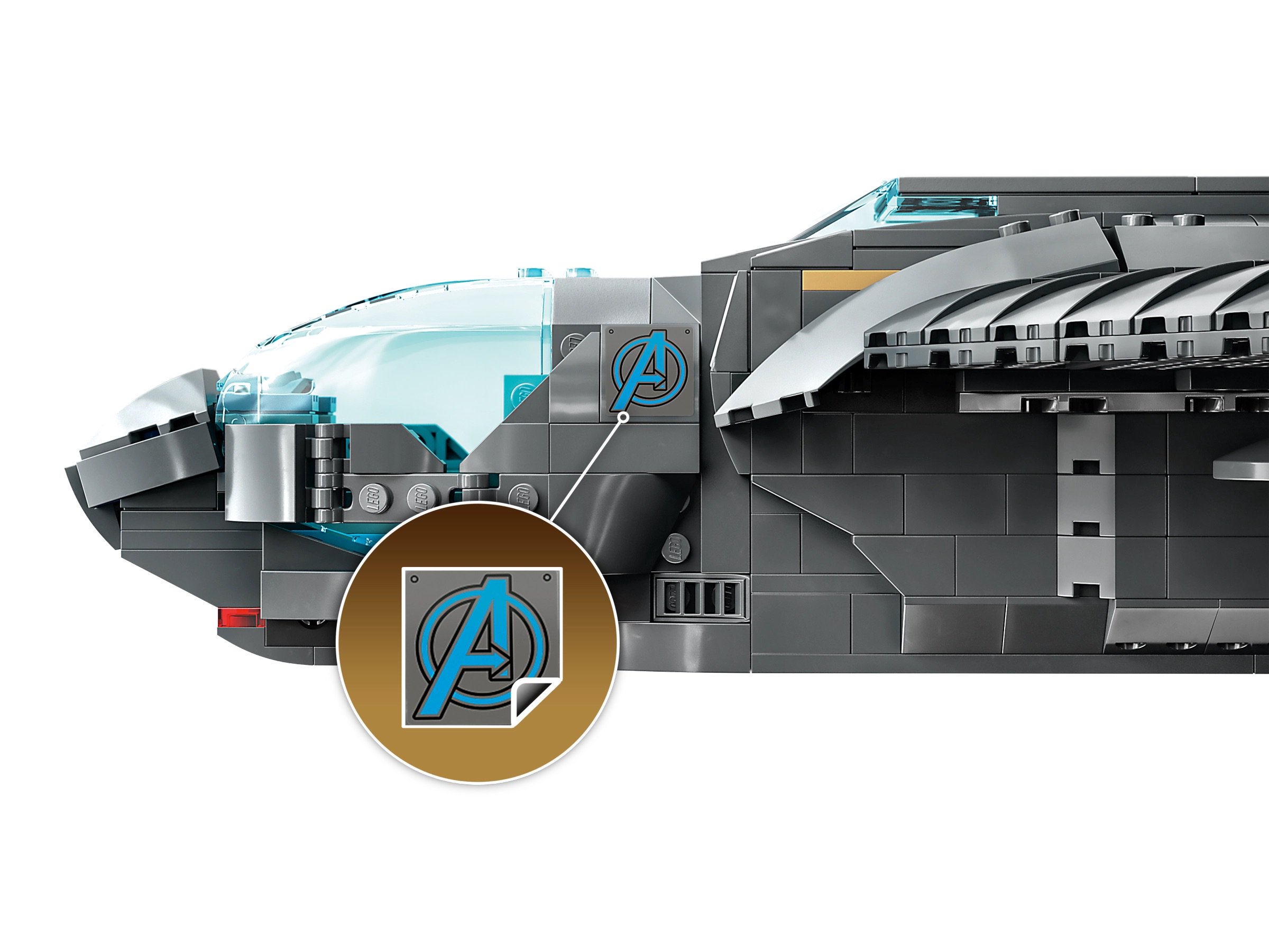 Конструктор Lego Super Heroes Мстители Квинджет Avengers Quinjet 76248 795 деталей