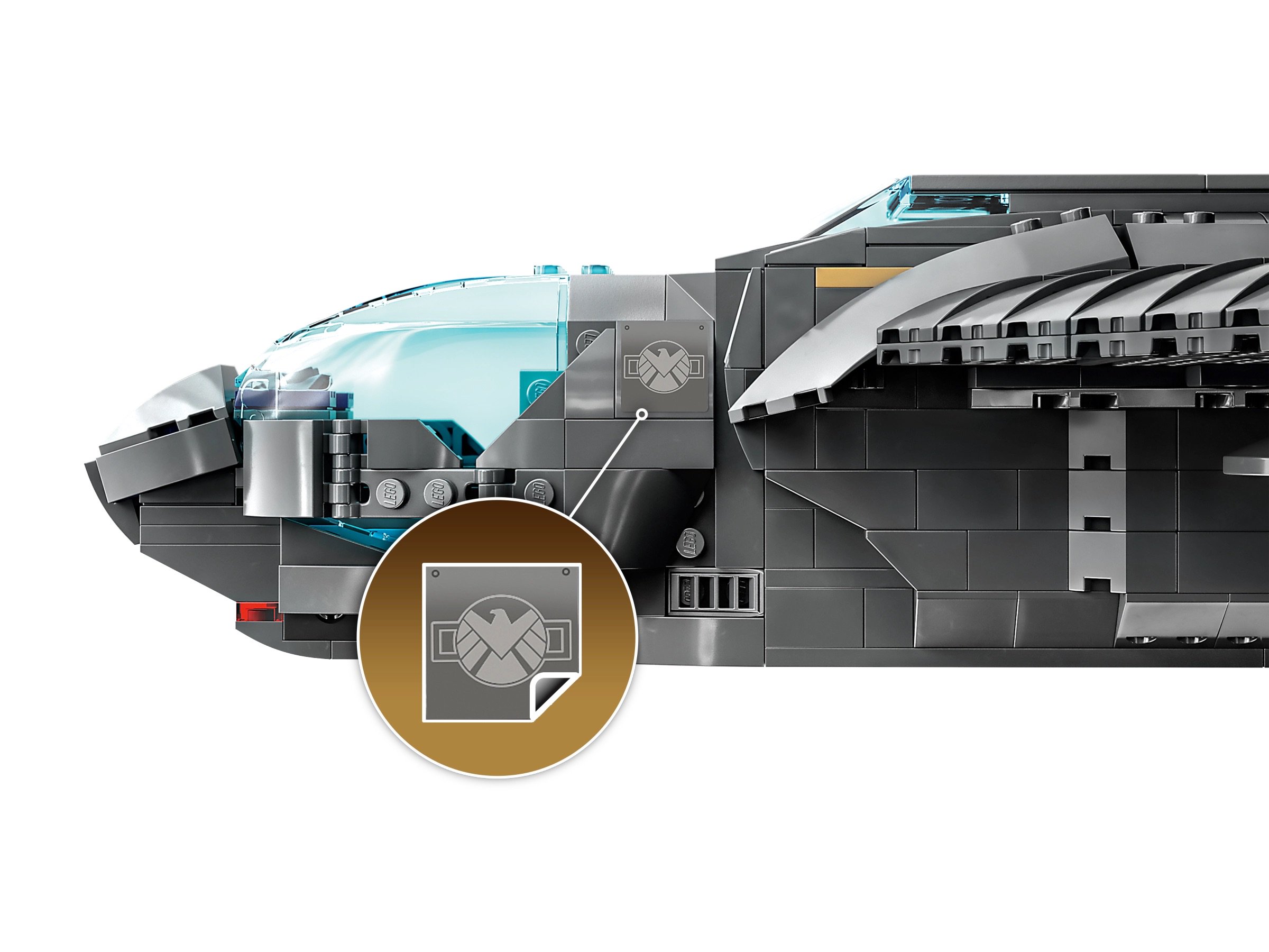 Конструктор Lego Super Heroes Мстители Квинджет Avengers Quinjet 76248 795 деталей