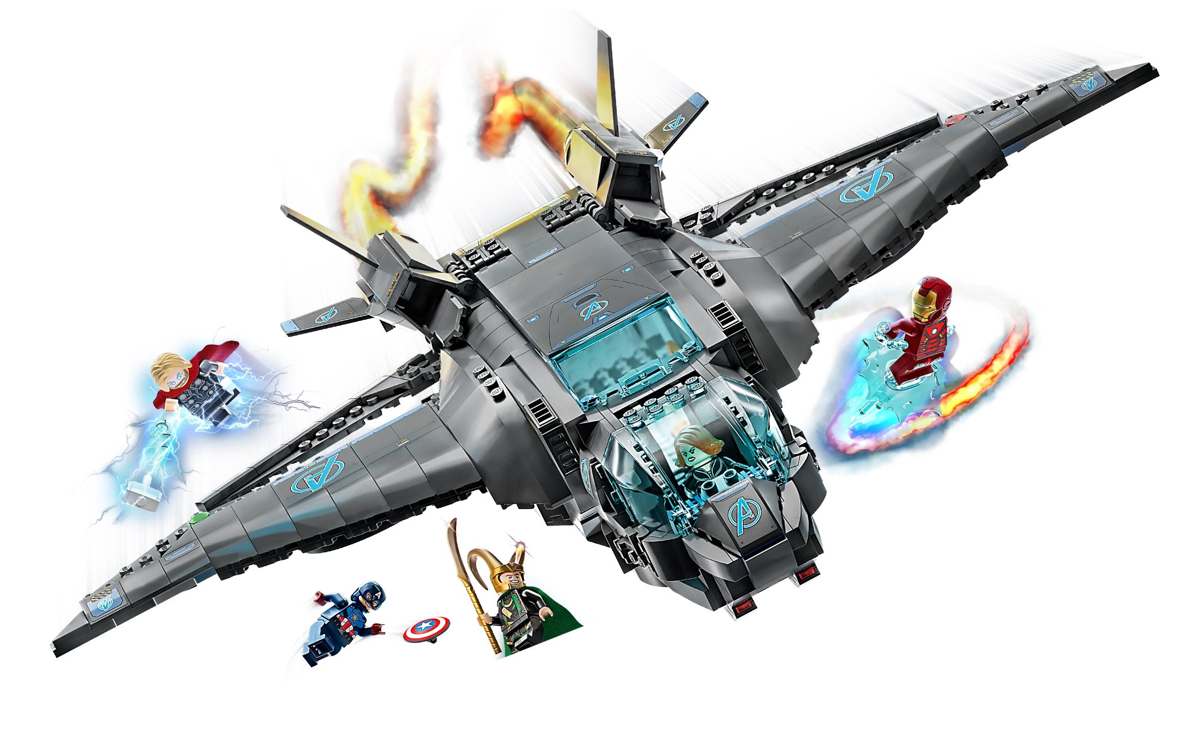 Конструктор Lego Super Heroes Мстители Квинджет Avengers Quinjet 76248 795 деталей купить,NaN