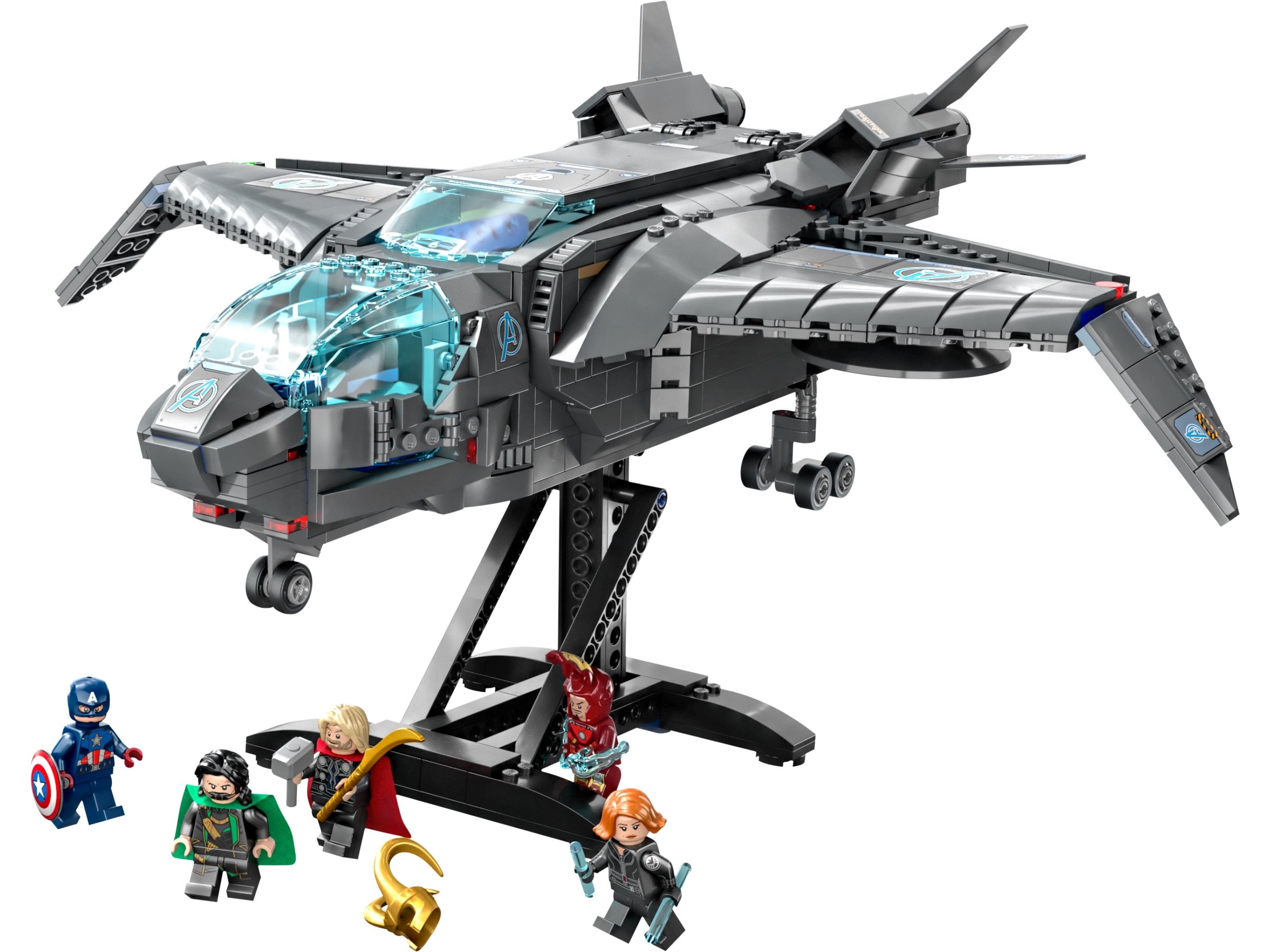 Конструктор Lego Super Heroes Мстители Квинджет Avengers Quinjet 76248 795 деталей