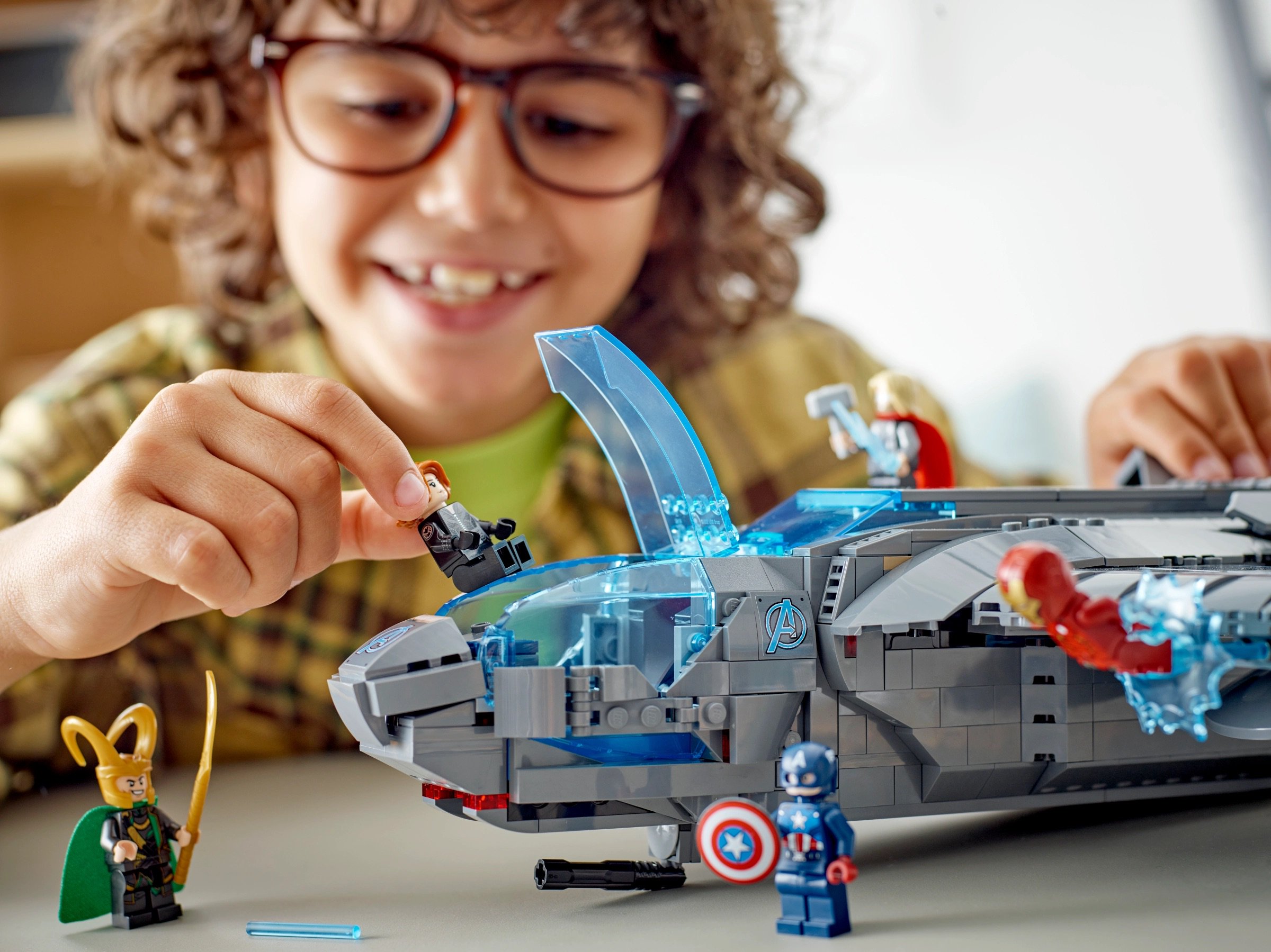 Конструктор Lego Super Heroes Мстители Квинджет Avengers Quinjet 76248 795 деталей купить,NaN