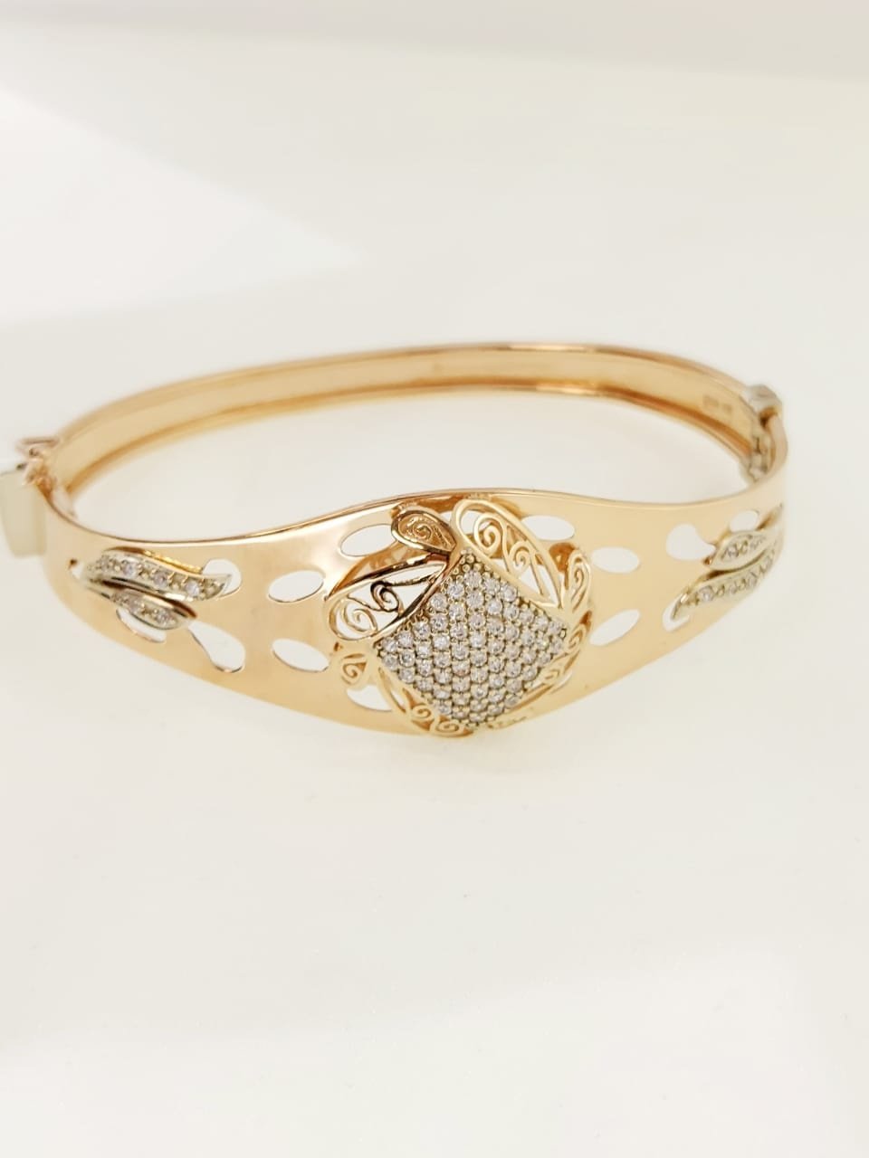 Браслет Altyn Gold 1000129 длина 20 см, вес 12.25 г золото, плетение обод купить,980000