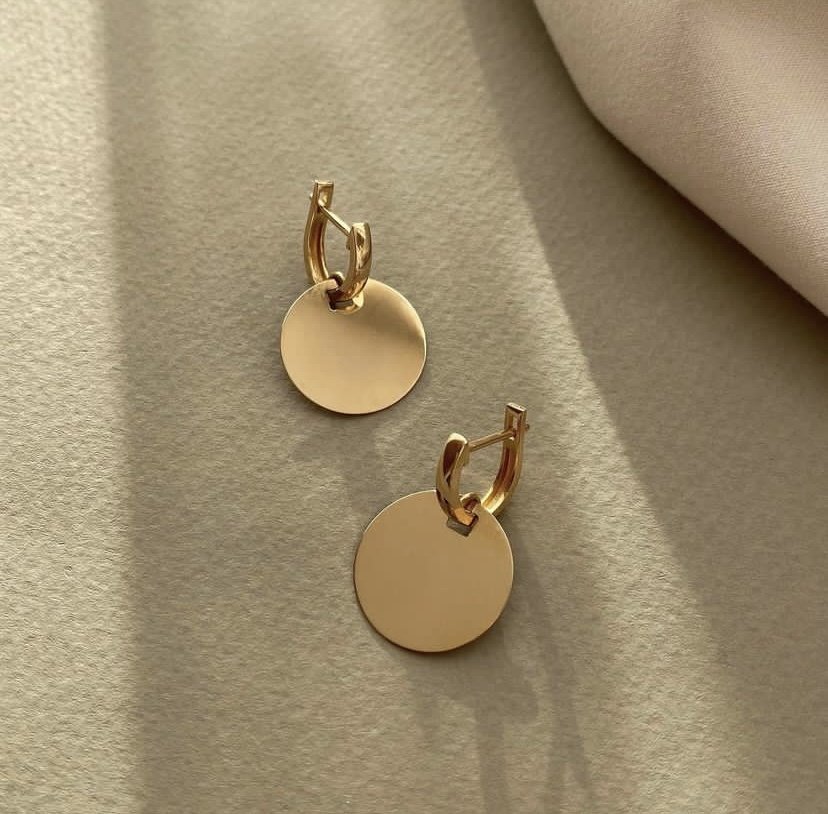 Серьги MIRSADO GOLD IY1009 вес 2.8 г золото, без вставок