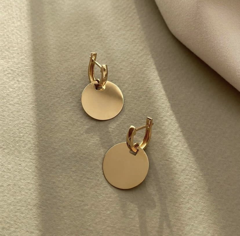 Серьги MIRSADO GOLD IY1009 вес 2.8 г золото, без вставок