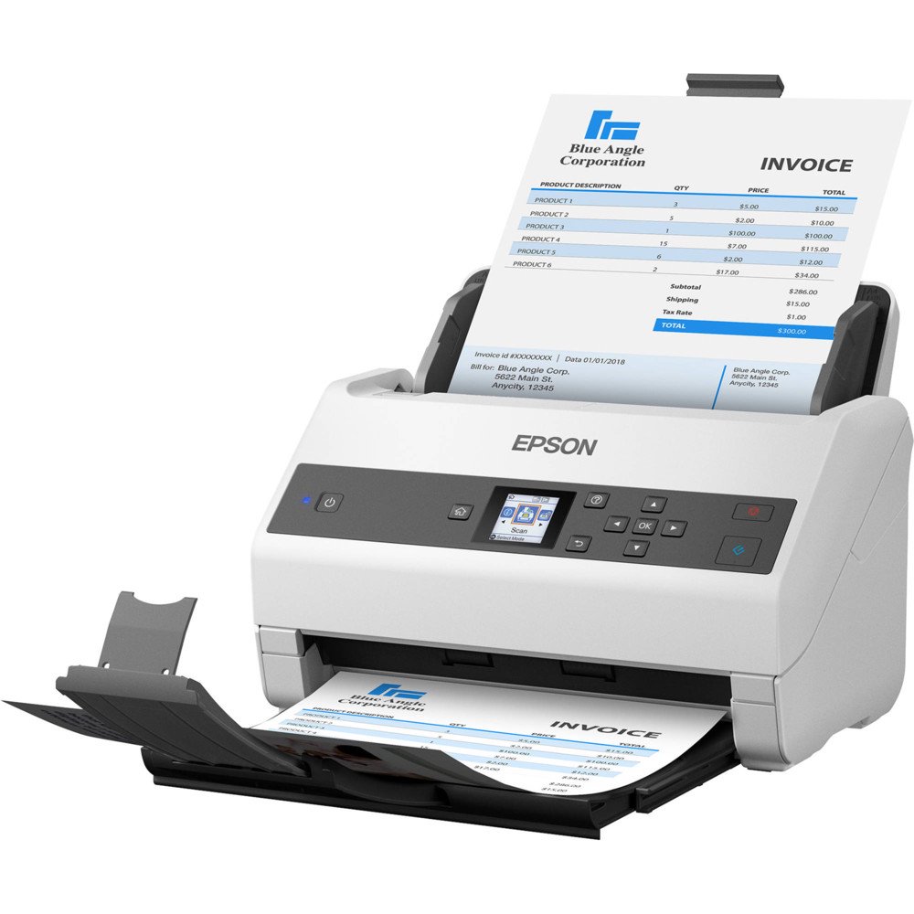 Сканер Epson WorkForce DS-970 серый купить,NaN