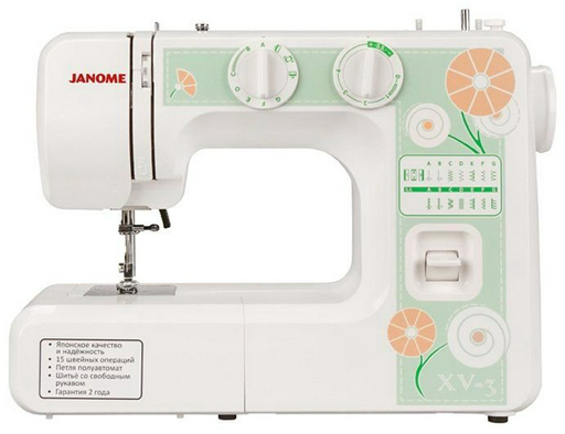 Швейная машина Janome XV-3 белая