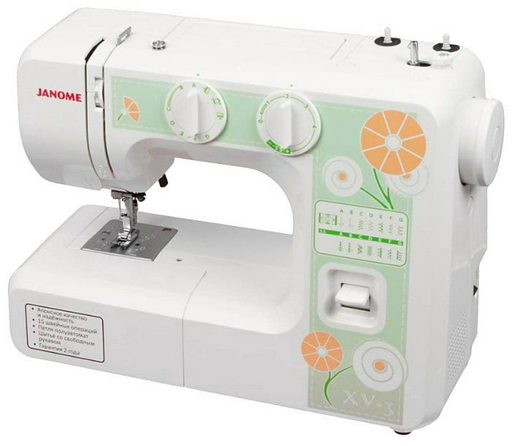 Швейная машина Janome XV-3 белая