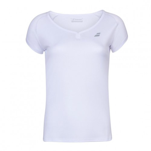 Футболка Babolat Play Cap Sleeve Top Girl 3GP1011-1000 белый 6-8  купить,NaN