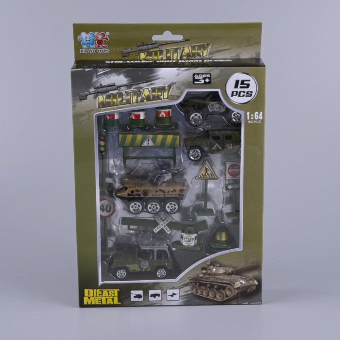 Игровой набор XinYu Военная база 15 предметов B  XY300B