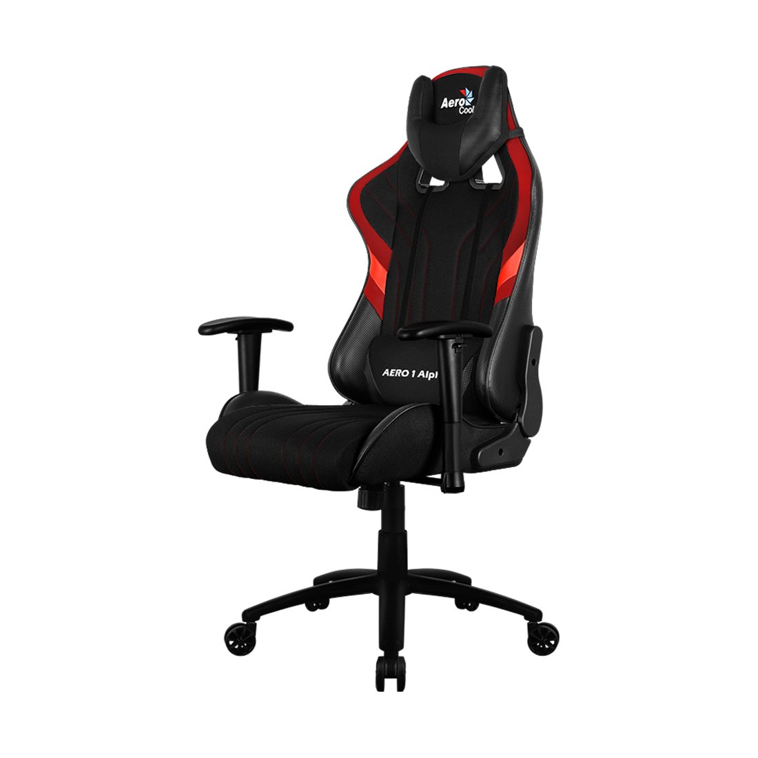 Игровое кресло Aerocool Aero 1 Alpha BR черно-красное купить,NaN